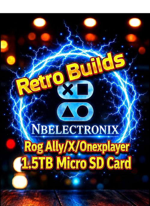 1.5TB Micro SD Card for Rog Ally/X, Onexplayer. 50,000+ Games image 0