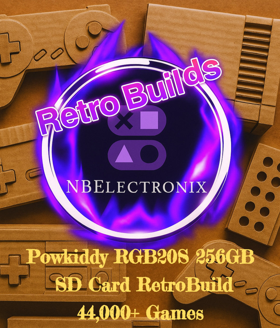 Powkiddy RGB20S 256GB SD Cards Upgrade! 44,666 Games image 0
