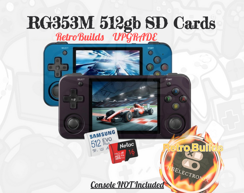512gb & 16gb SD Cards UPGRADE for Anbernic RG353M. Fully Loaded! image 0