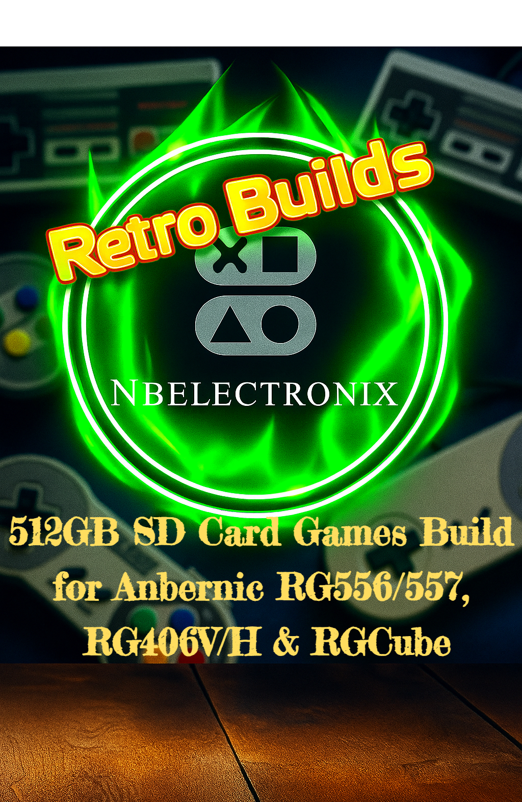512GB SD Card Games Build for Anbernic, Odin, Retroid & Android Handhelds image 0