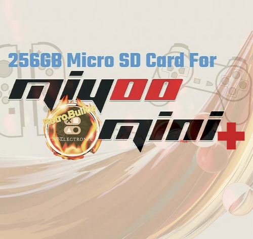 256gb Micro SD Card Game Build for Miyoo Mini Plus image 0